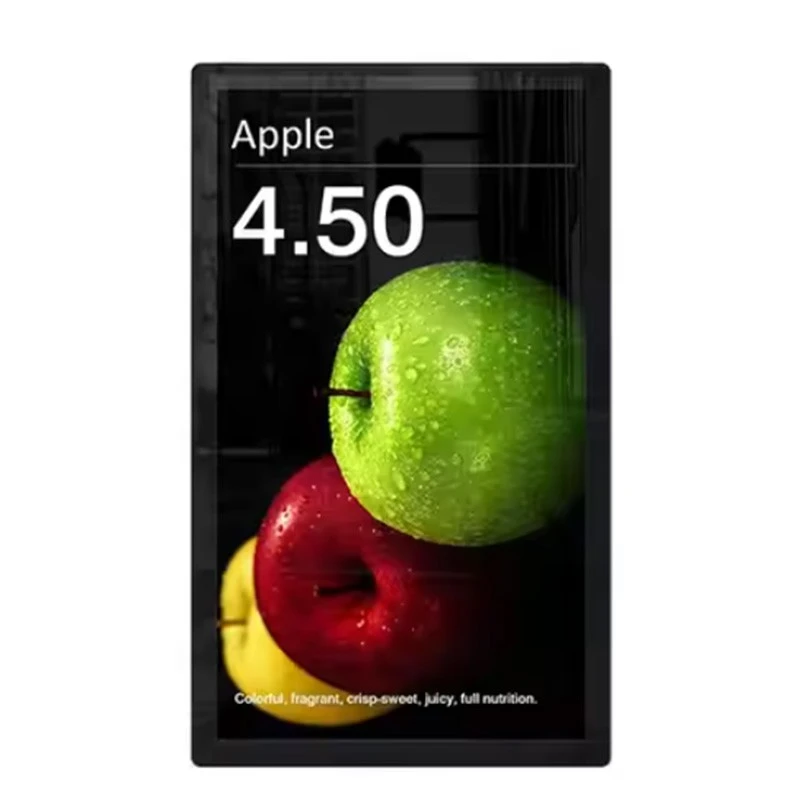 15.6 Sgrin Pris Arddangos Arwyddion Digidol Electronig Wyneb Sengl