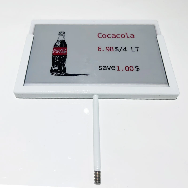 7.3 modfedd Tag Electronig Tag Metel Sgriw Mount Coca - Arddull Cola