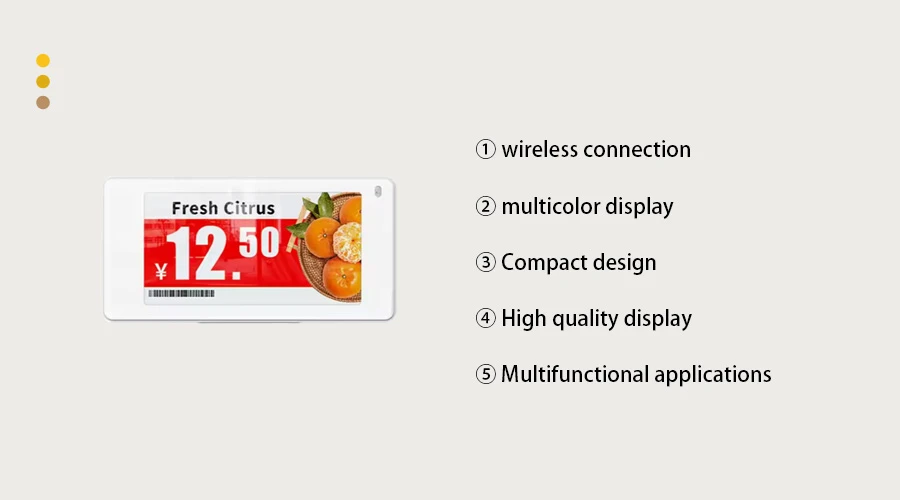 2.66 Inch Electronic Price Tag