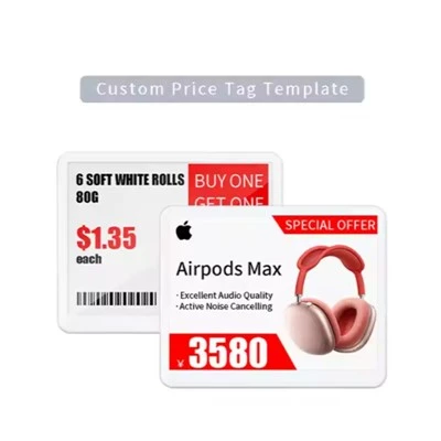 5.8'' E-ink Electronic Shelf Labels - Supports NFC & 7-Color LED
